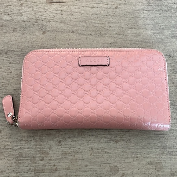 Gucci Microguccissima Zip Around Wallet in box - Picture 1 of 16